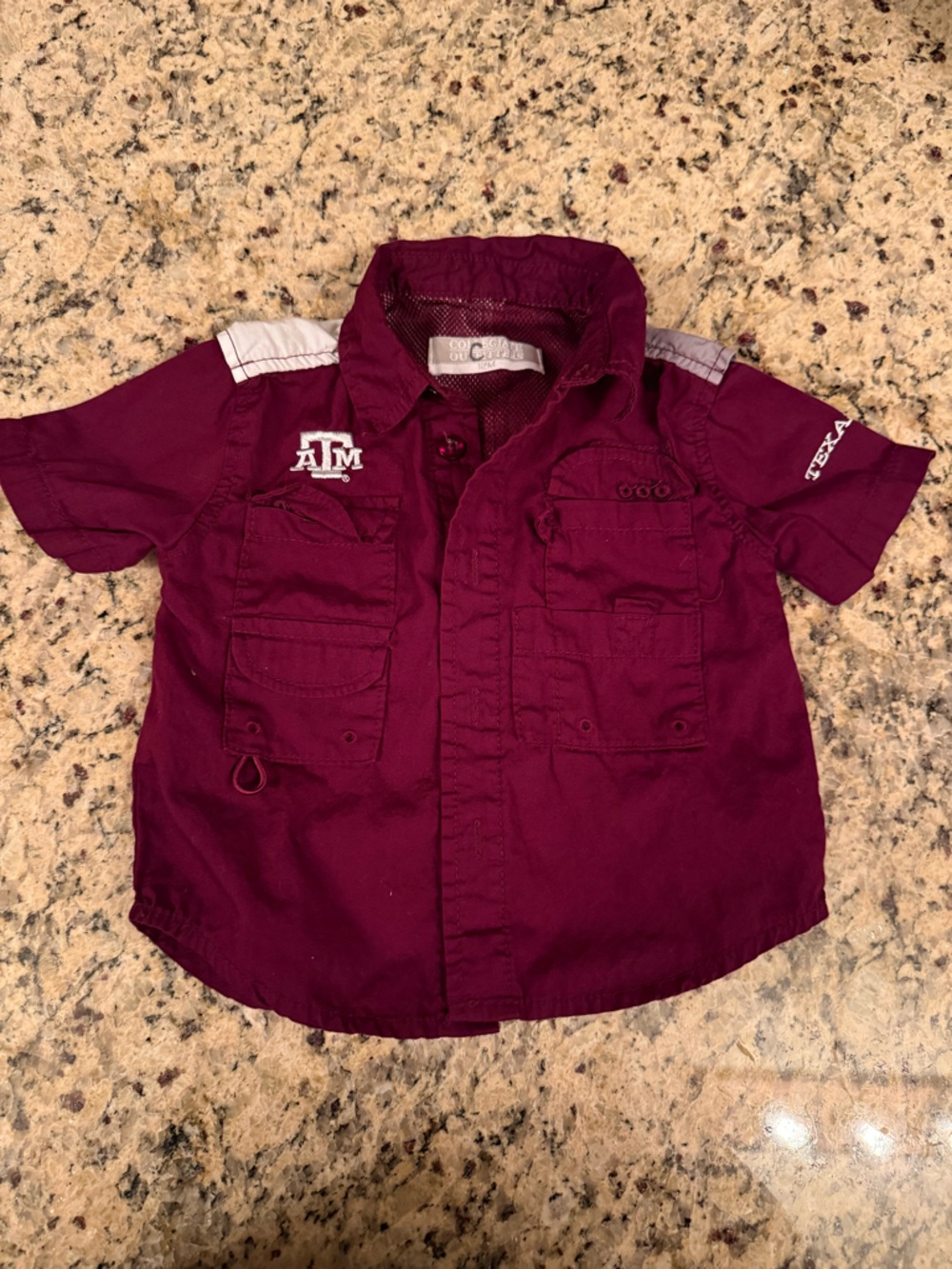 Collegiate outfitters Texas A&M 12 month shirt